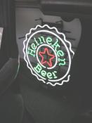 Heineken Beer Neon Sign 25"x23" $245.00