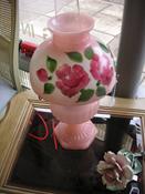 24" Pink Lamp $225.00