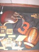 Football Display 24"x24"x7" $180.00