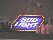 Bud Light Neon Sign 28"x17" $85.00