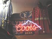 Coors Neon Sign 28"x16" $95.00