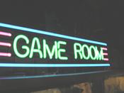 Game Room Neon Sign 40" x 10 1/2" -  $200.00