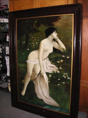 Click here for the Portrait of a Nude Lady by Henry Carling