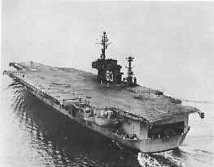 The USS Kitty Hawk 
