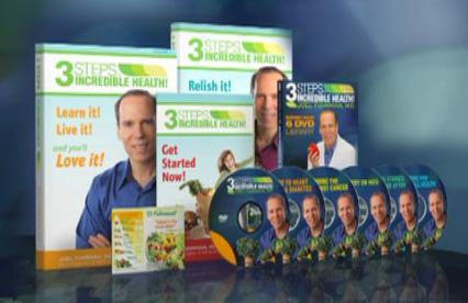 3 steps to incredible health - Click Here