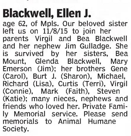 Glenda J Blackwell