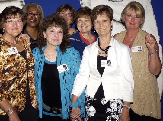 Kathy (Pemberton) Heikke with Classmate: Joanne Cullinan,  Patricia Blackledge, Mary Rivers, Linda Nelson, Carol Rucke & Mary Hart