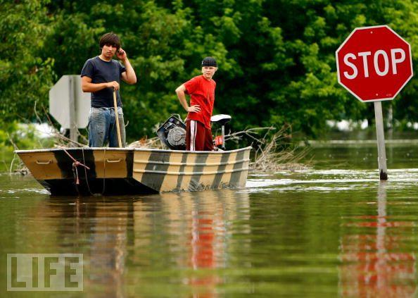 Flood in Clarksville, MO