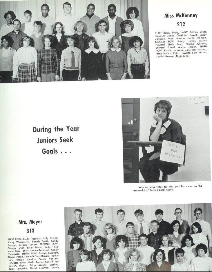 1965 Yearbook pages 124-135