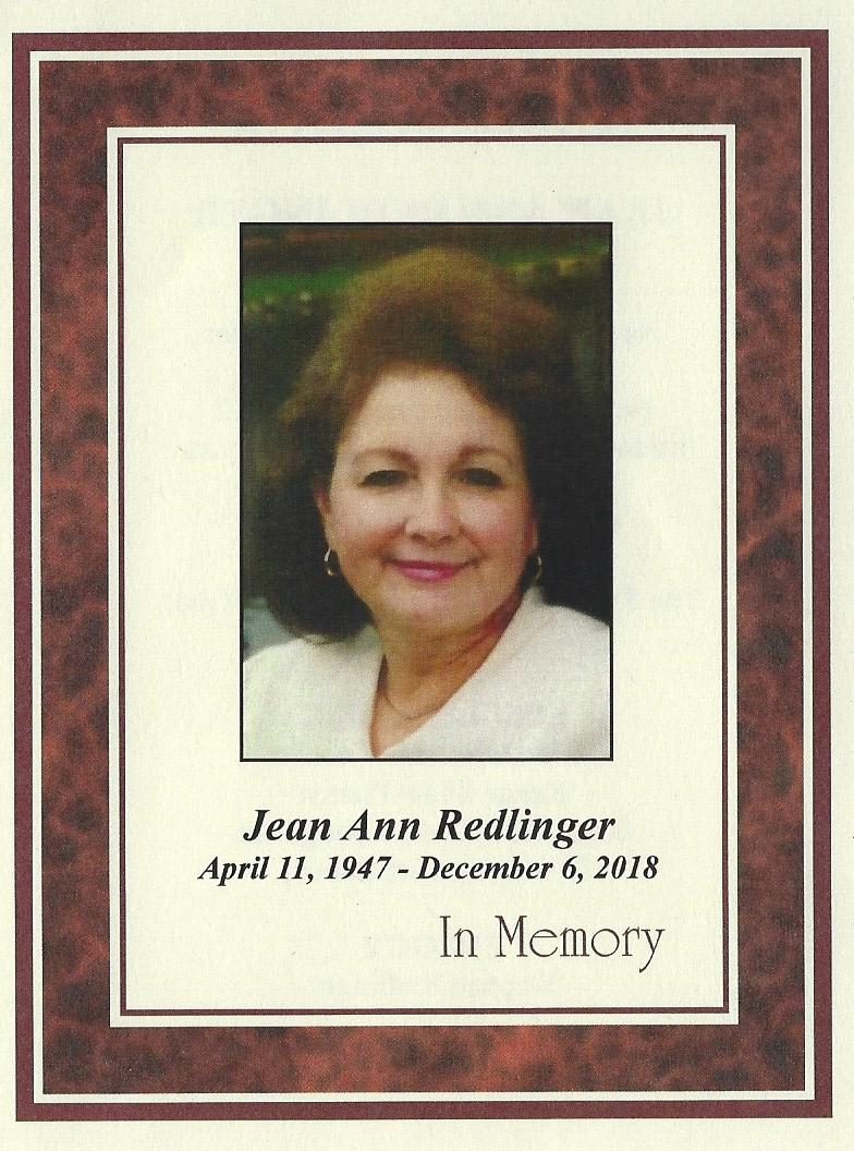 Jean Ann Redlinger